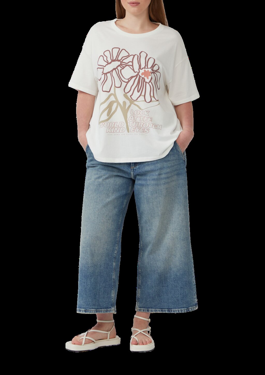 T-Shirt mit Frontprint