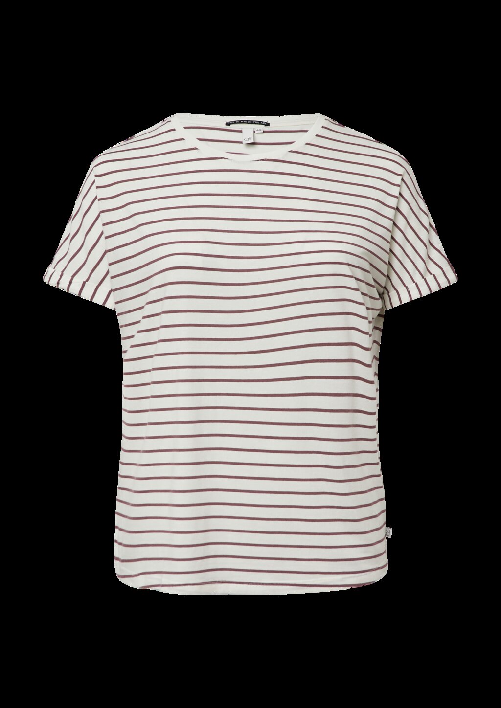 Locker geschnittenes T-Shirt aus Modalmix