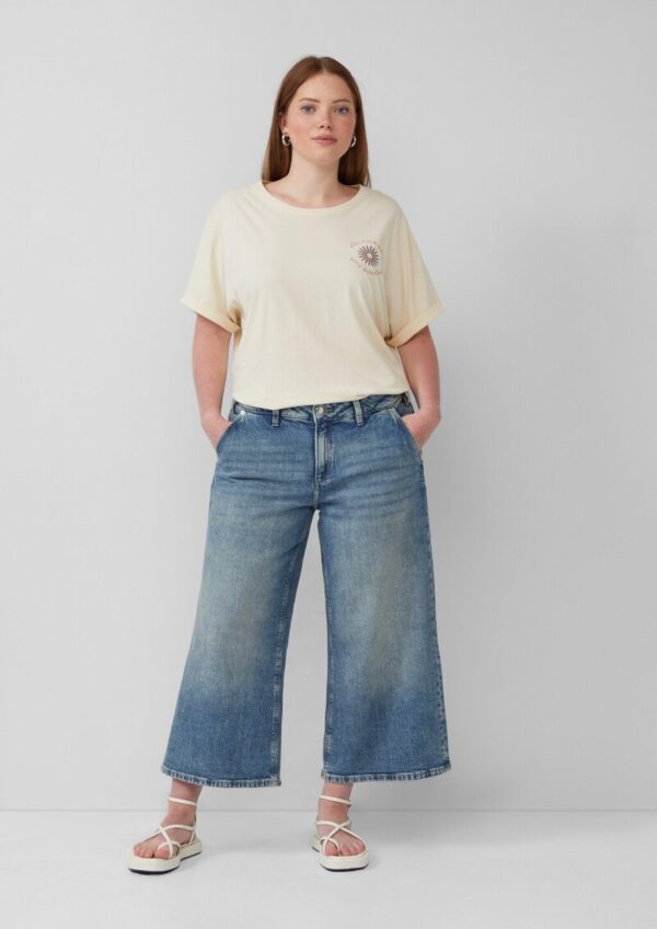 Jeans-Culotte Catie / Slim Fit / Mid Rise