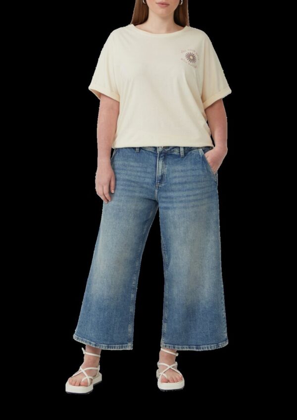 Jeans-Culotte Catie / Slim Fit / Mid Rise