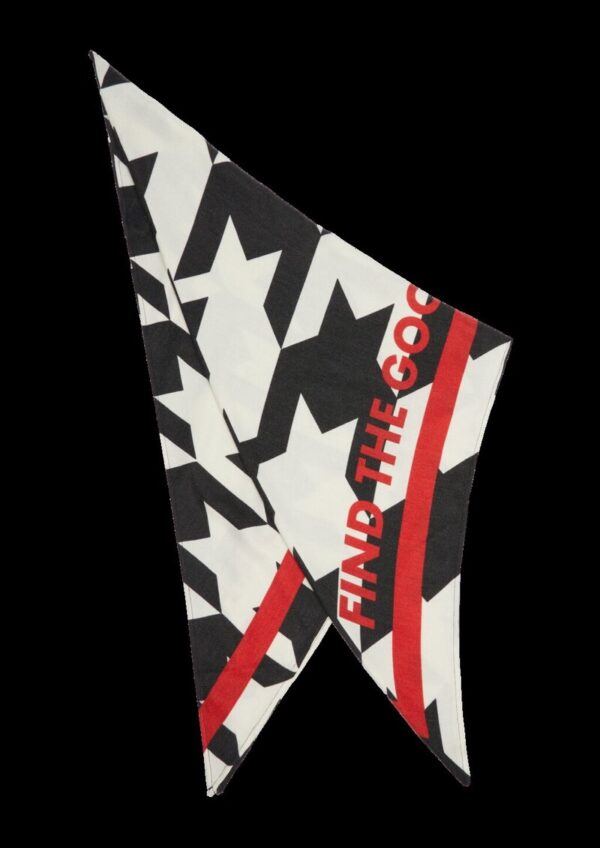 Dreieckstuch mit Allover-Animal-Print