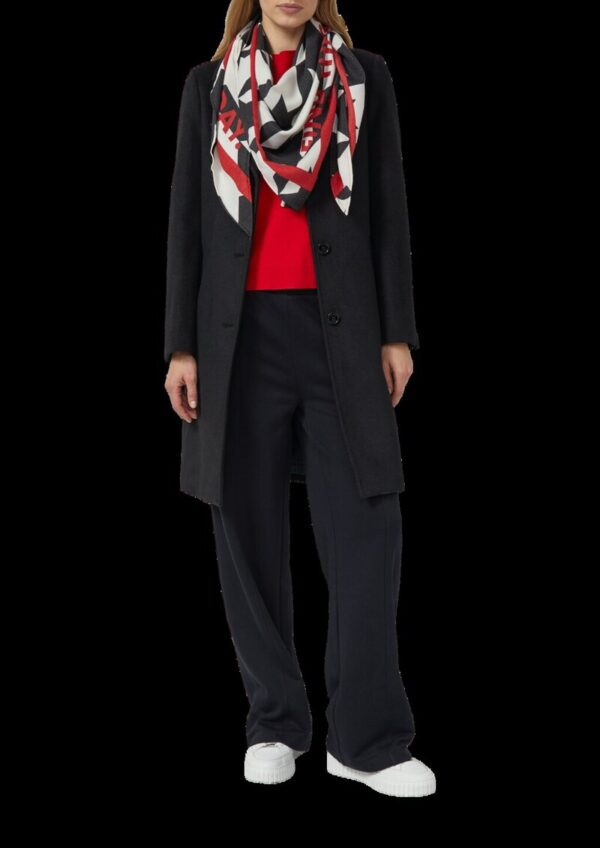 Dreieckstuch mit Allover-Animal-Print