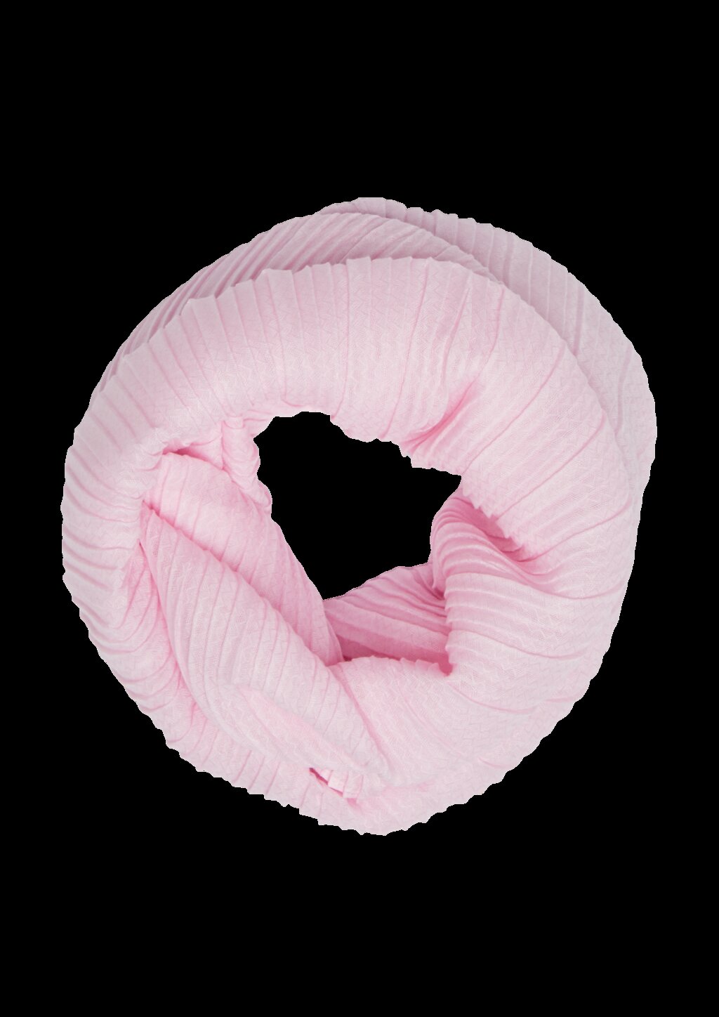 Loop-Schal in Plissee-Optik