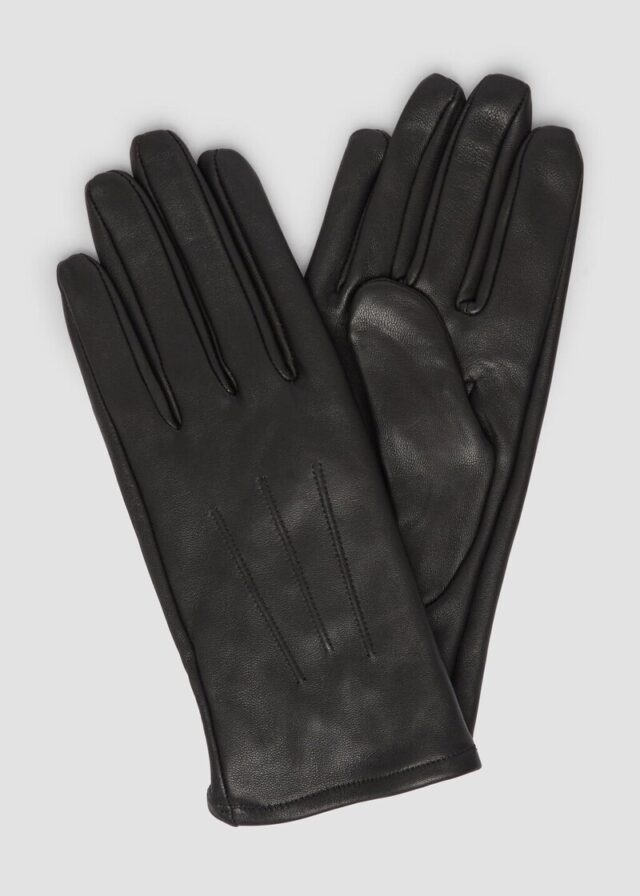 Klassische Fingerhandschuhe aus Leder