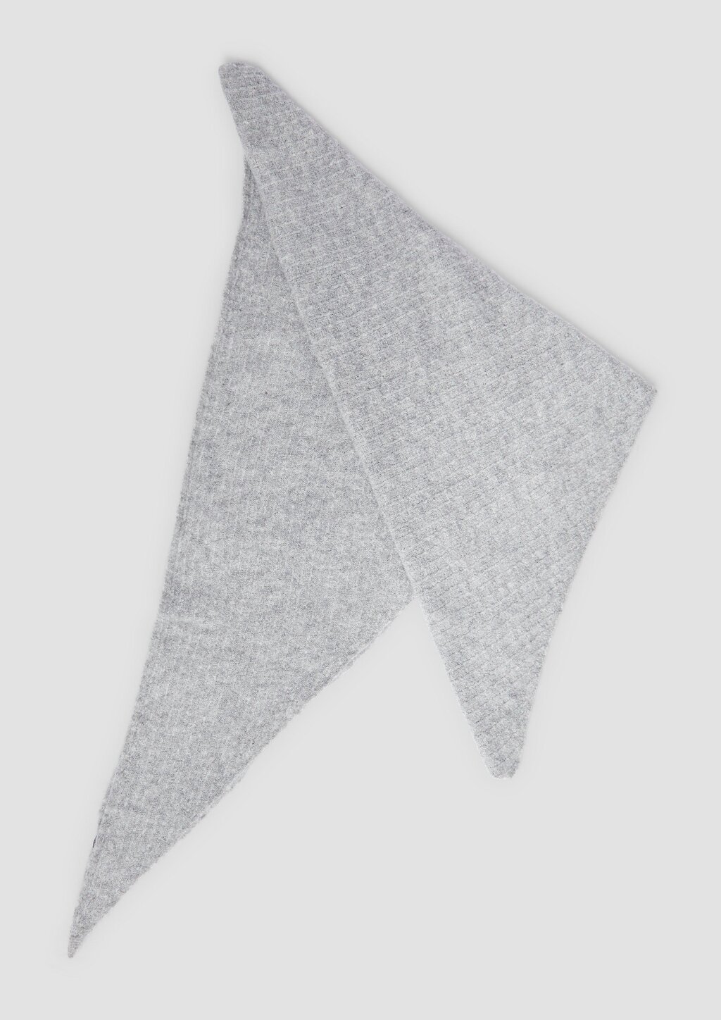 Dreieckstuch aus Bouclé