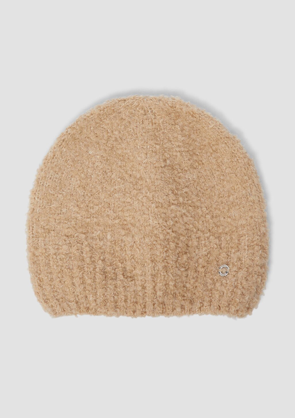 Beanie in Bouclé-Optik