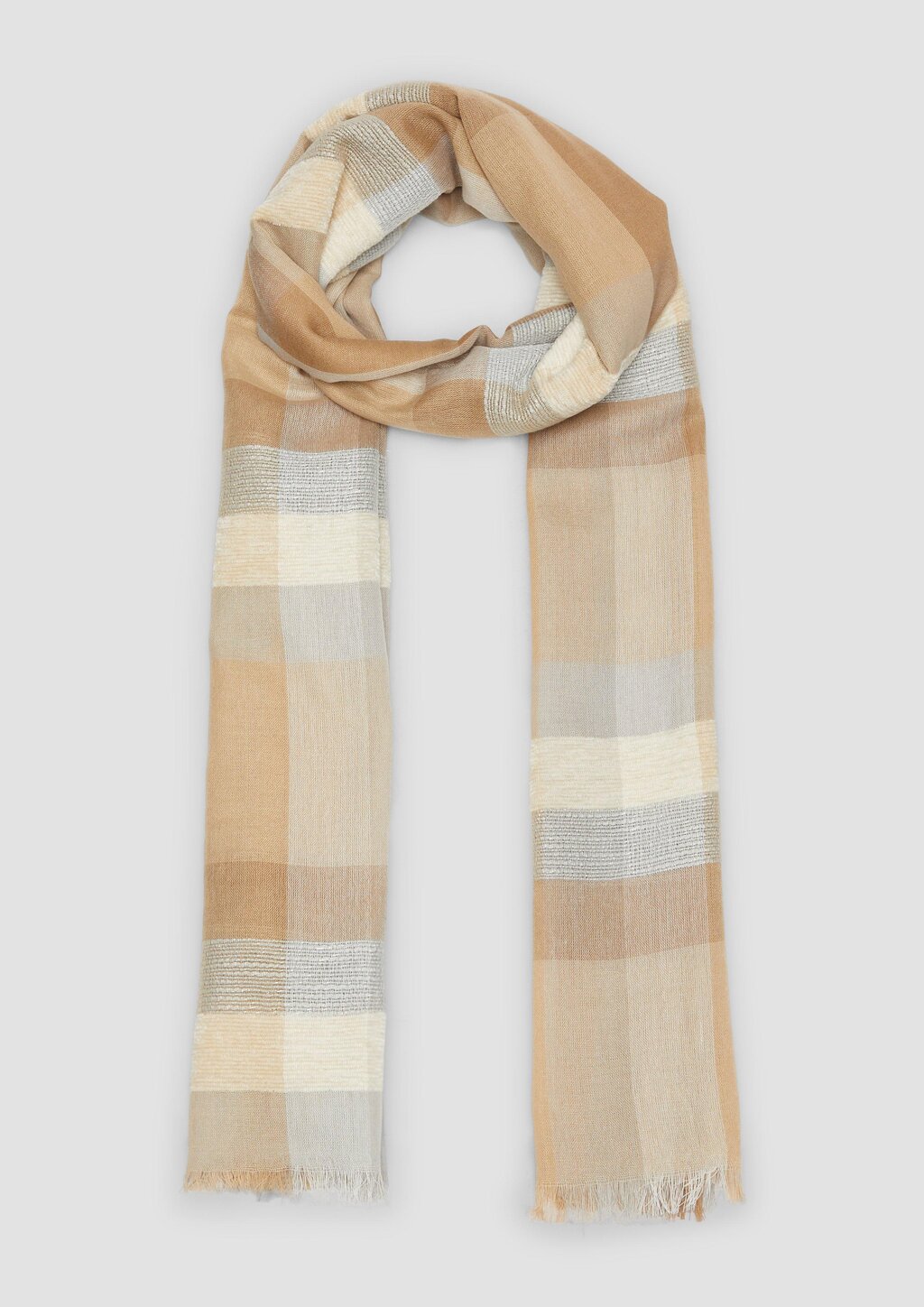 Schal mit Karo-Print
