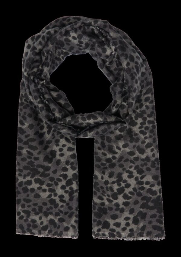 Schal mit Allover-Animal Print