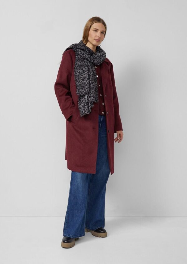 Schal mit Allover-Animal Print