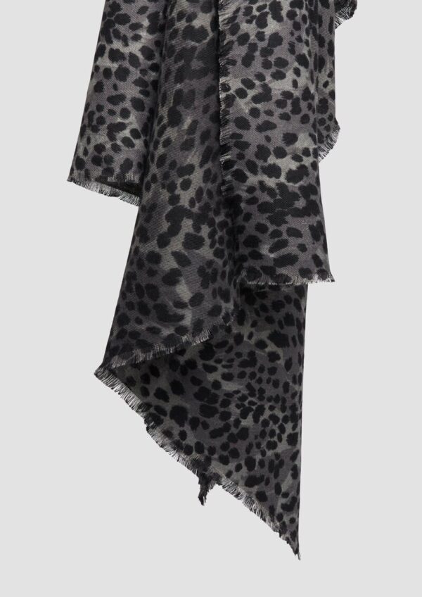 Schal mit Allover-Animal Print