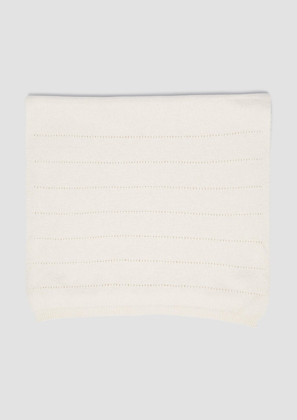 Schal aus Ajourstrick