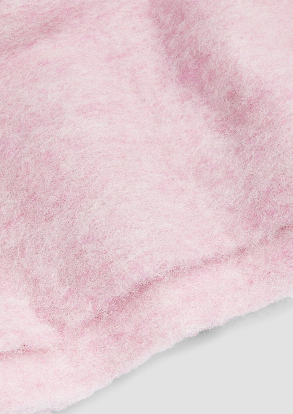 Wollmix-Schal mit Fransen