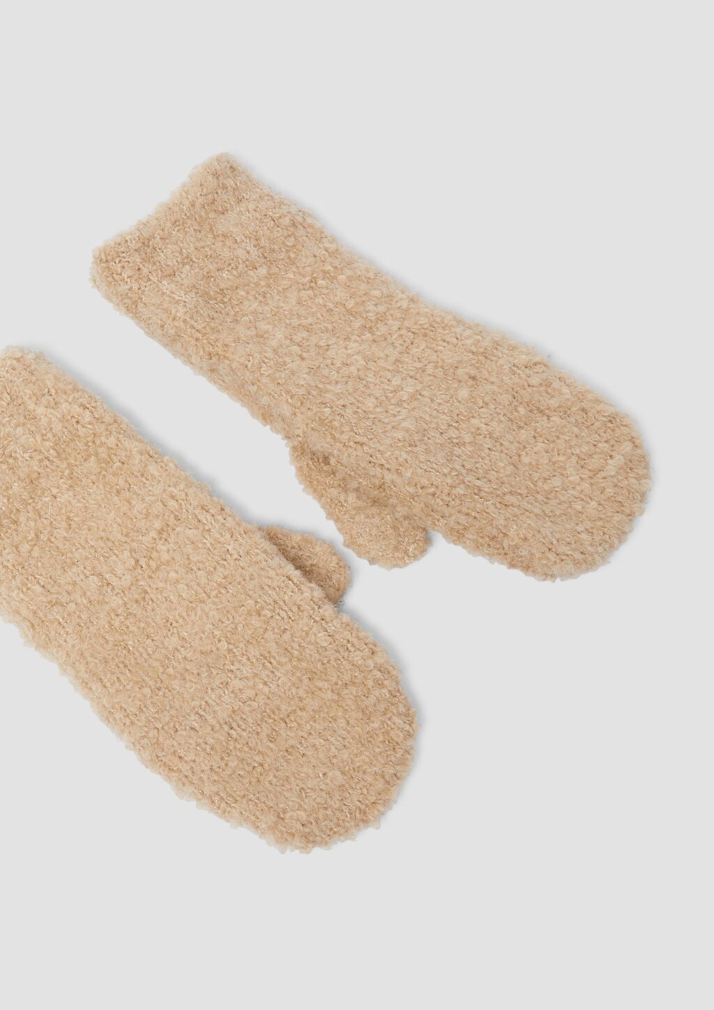 Fäustlinge aus Bouclé-Strick