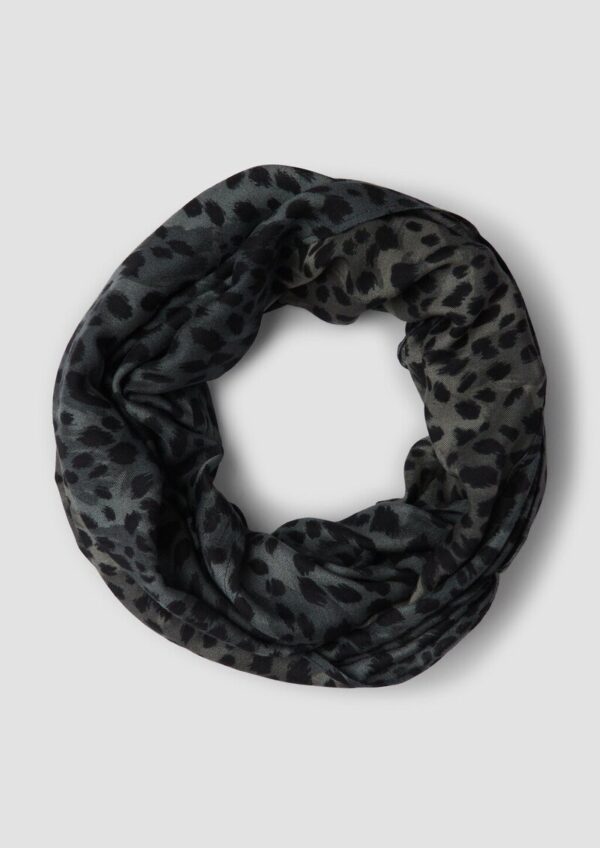 Loop-Schal mit Allover-Animal-Muster