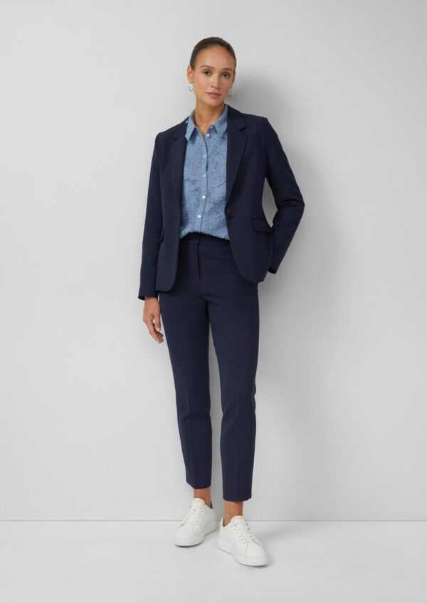 Hemdbluse mit 3D-Effekt