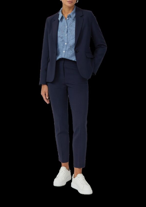 Hemdbluse mit 3D-Effekt