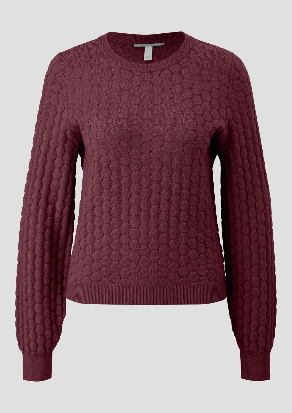 Strukturierter Pullover