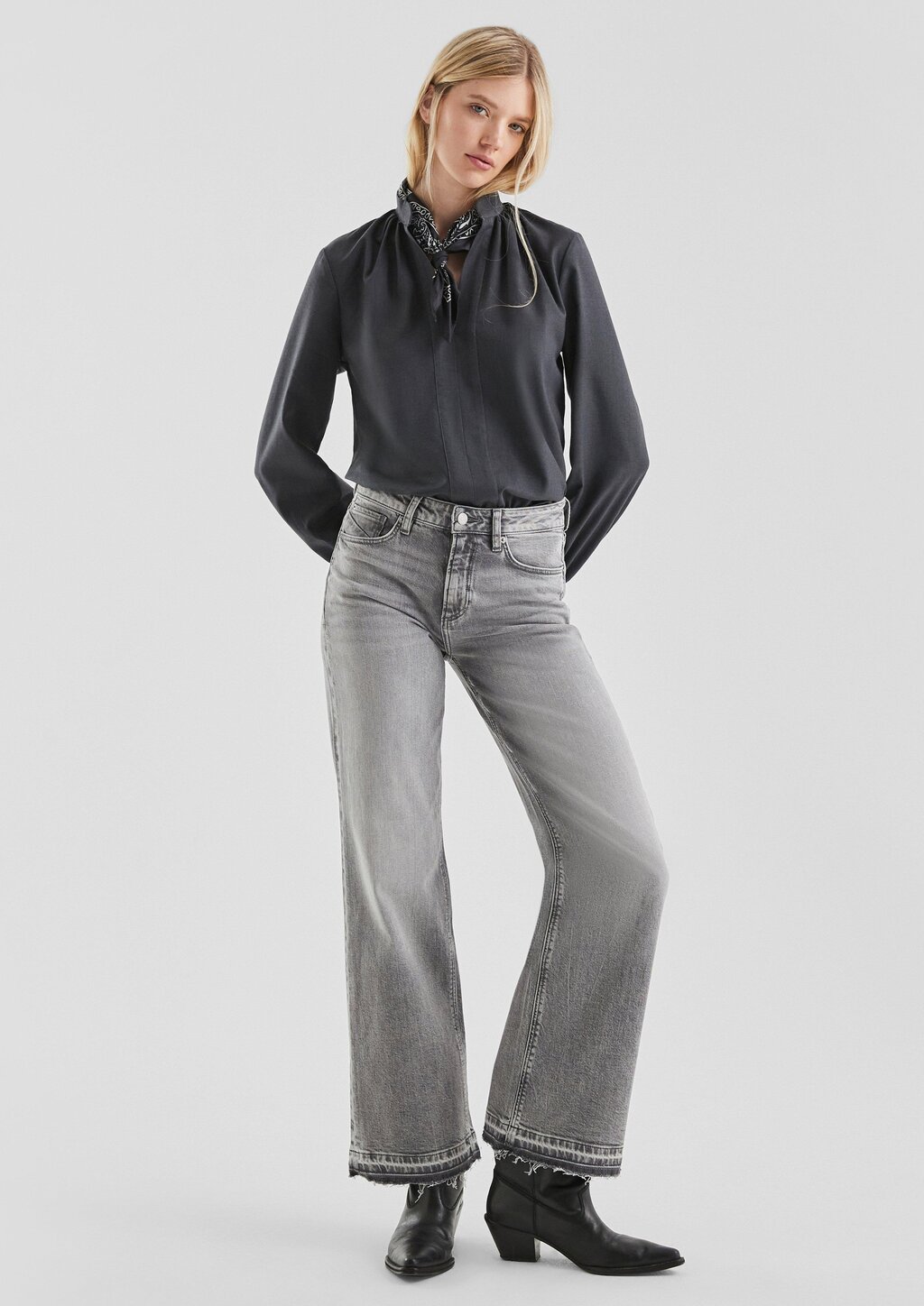 Jeans Catie / Slim Fit / High Rise / Wide Leg