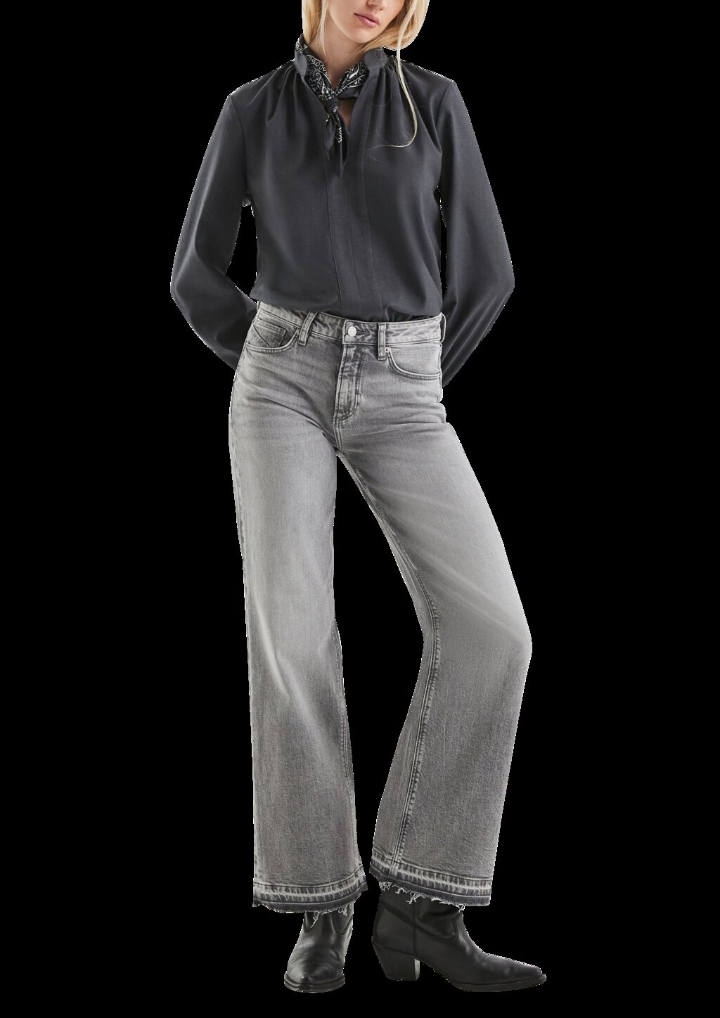 Jeans Catie / Slim Fit / High Rise / Wide Leg