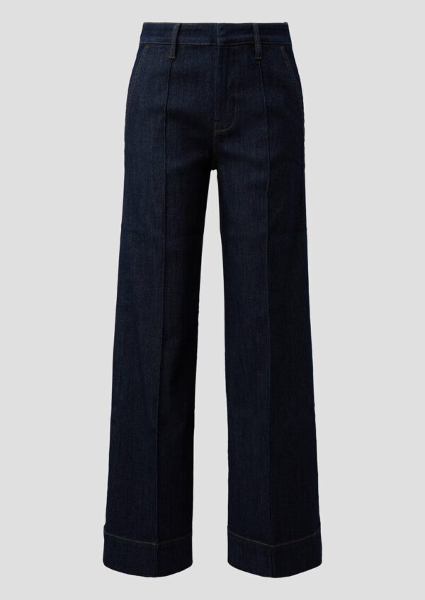 Jeans Suri / Regular Fit / High Rise / Wide Leg / mit Glitzergarn