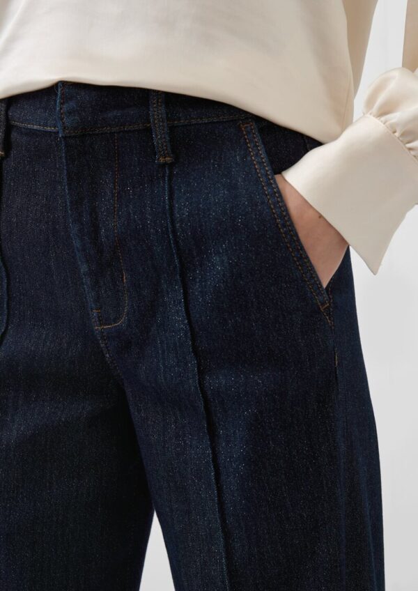 Jeans Suri / Regular Fit / High Rise / Wide Leg / mit Glitzergarn