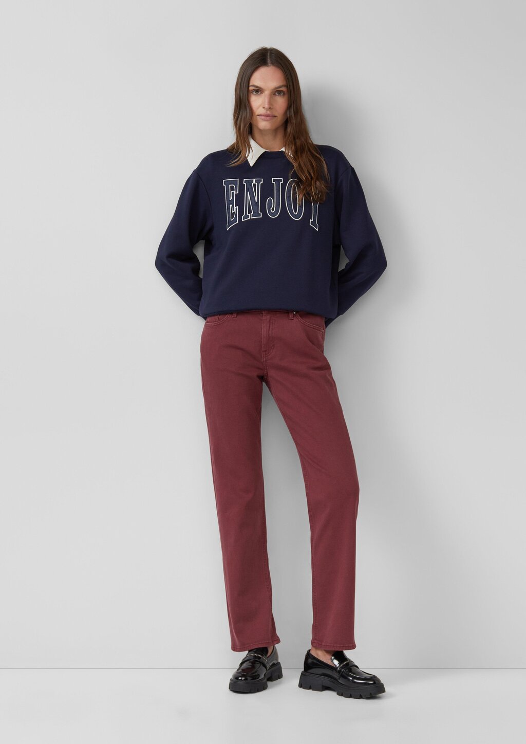 Jeans Karolin / Regular Fit / Mid Rise / Straight Leg