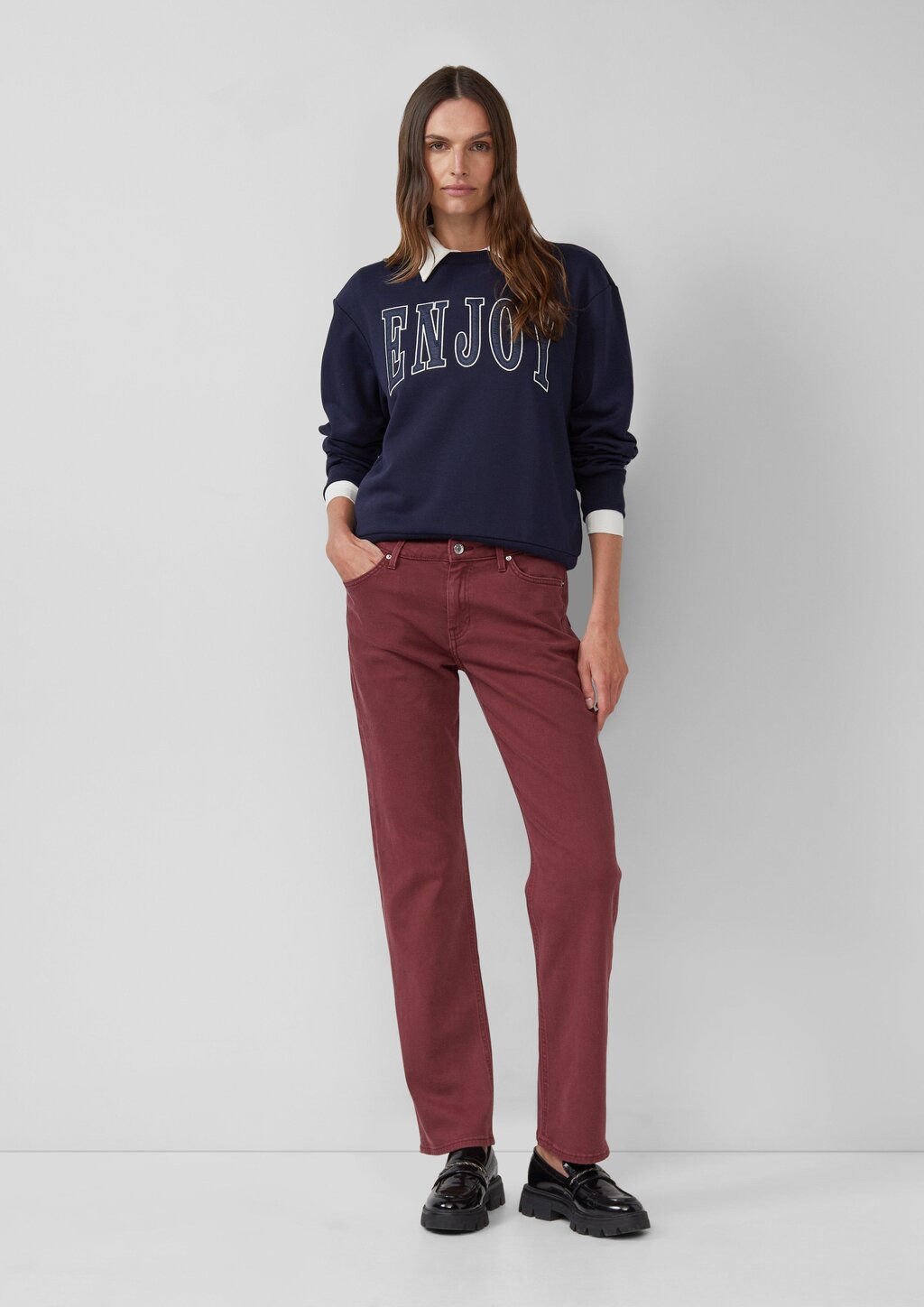 Jeans Karolin / Regular Fit / Mid Rise / Straight Leg