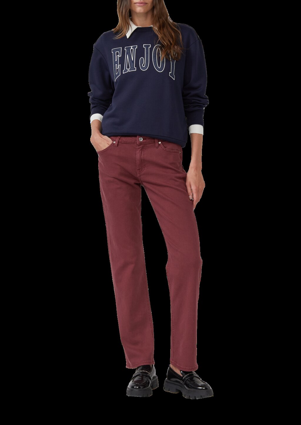 Jeans Karolin / Regular Fit / Mid Rise / Straight Leg