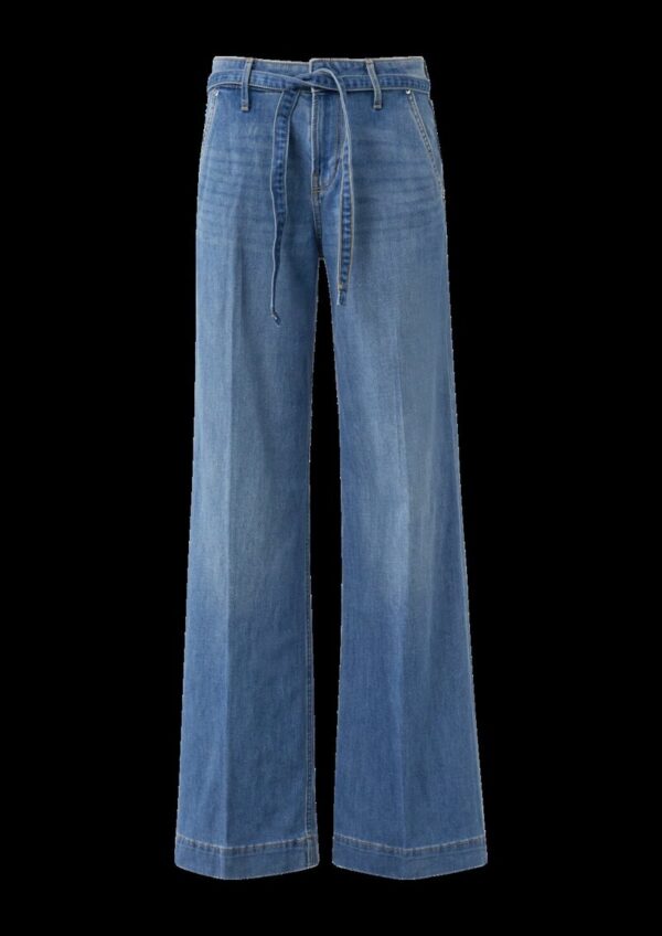 Jeans Suri/Regular Fit/Mid Rise/Wide Leg/mit Gürtel
