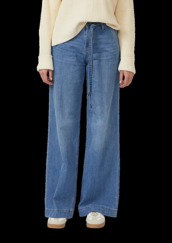 Jeans Suri/Regular Fit/Mid Rise/Wide Leg/mit Gürtel