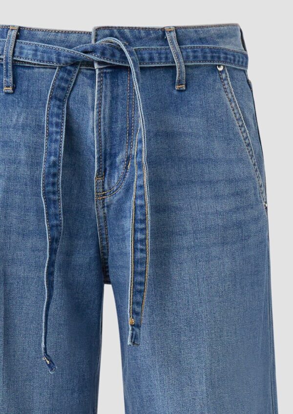 Jeans Suri/Regular Fit/Mid Rise/Wide Leg/mit Gürtel