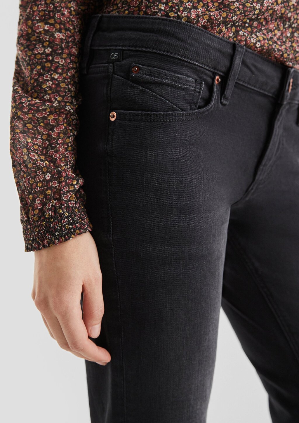 Jeans Catie/Mid Rise/Straight Leg