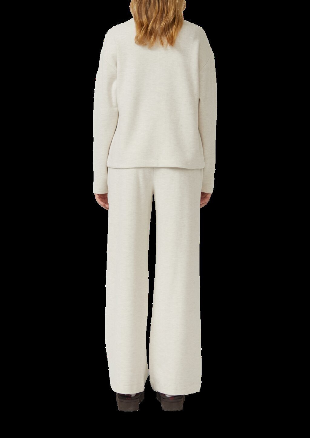 Weiches Sweatshirt mit hohem Rollkragen