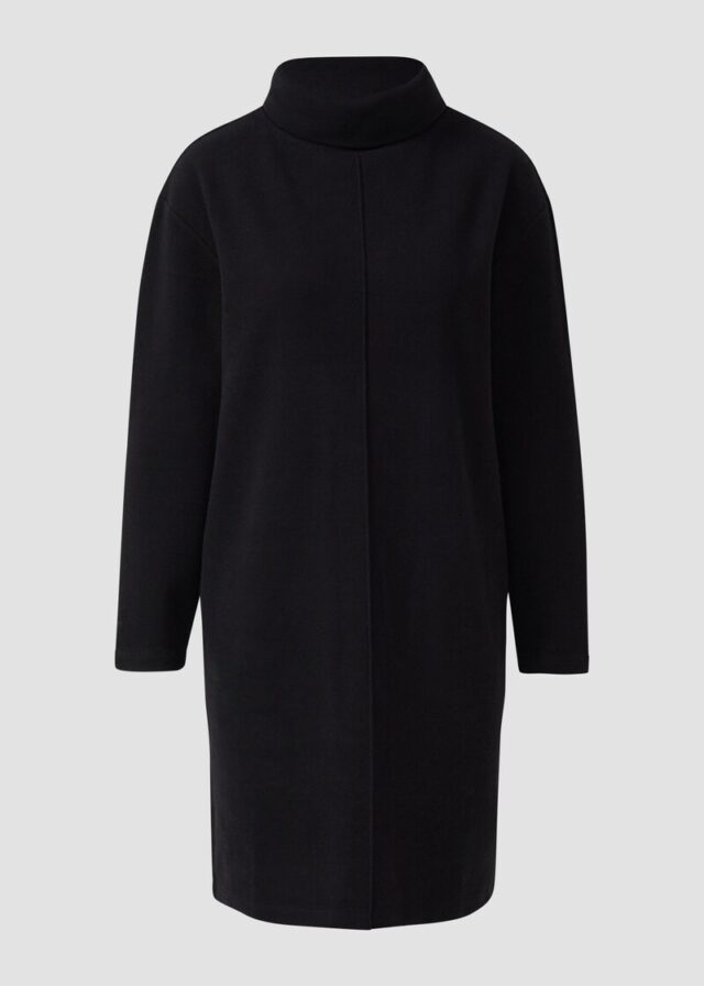 Weiches Jerseykleid mit Rollkragen