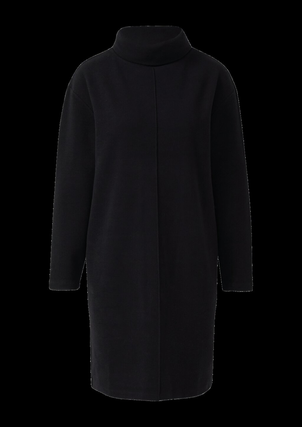 Weiches Jerseykleid mit Rollkragen