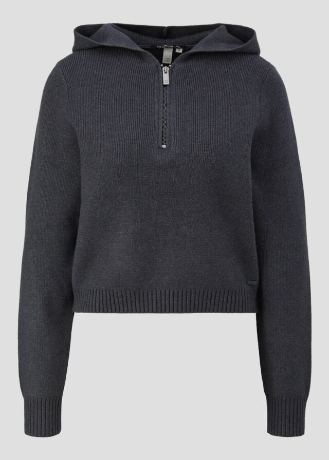 Gestrickter Hoodie