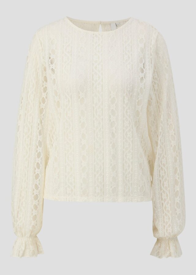 Blusenshirt aus Spitze