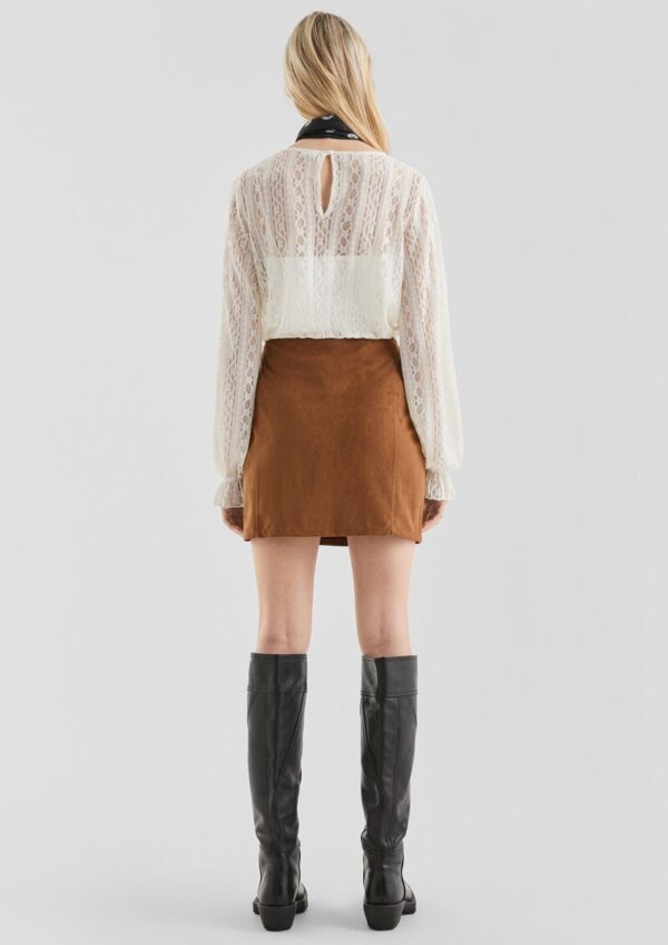 Blusenshirt aus Spitze