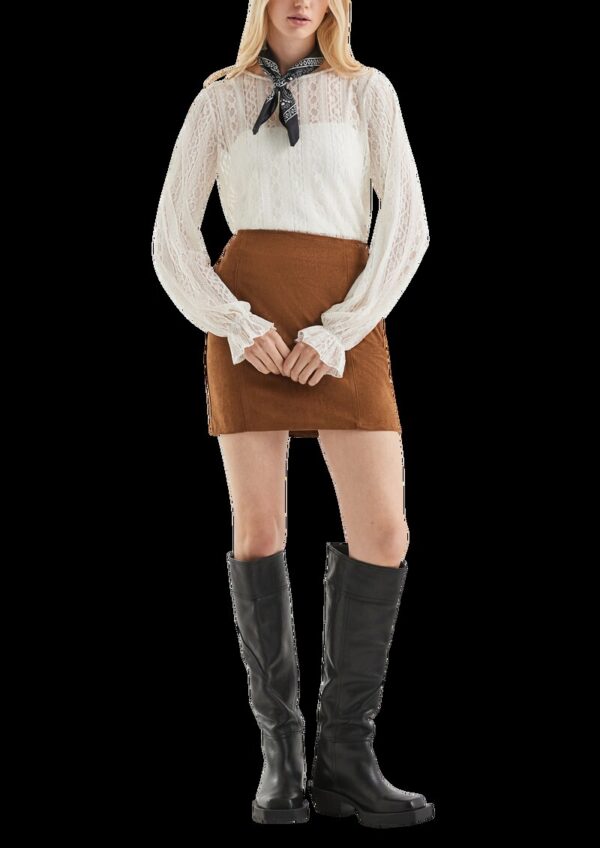 Blusenshirt aus Spitze