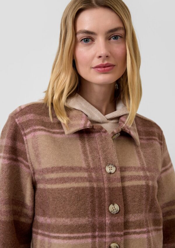 Overshirt aus Wollmix