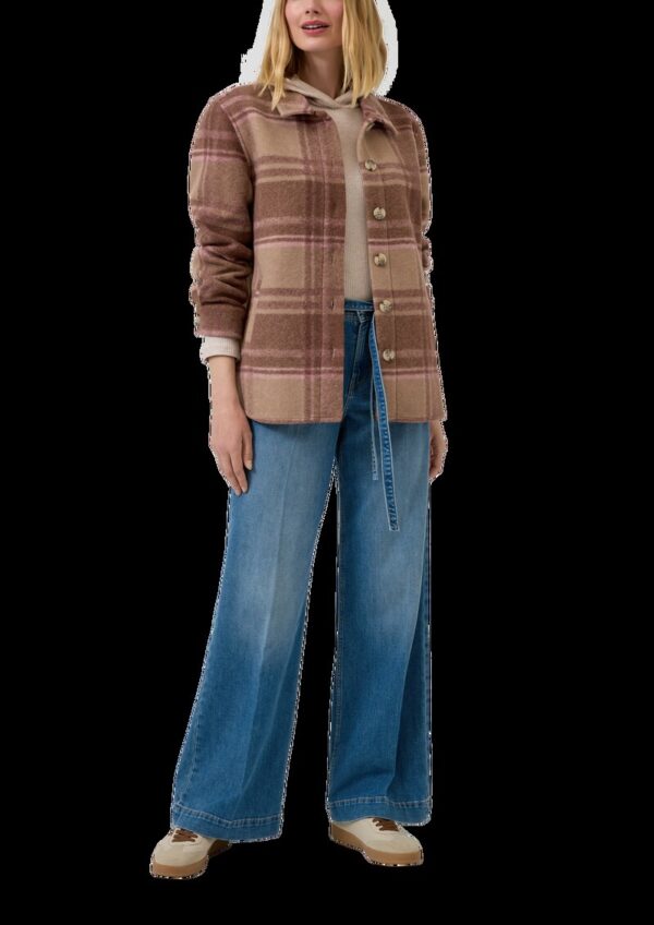 Overshirt aus Wollmix