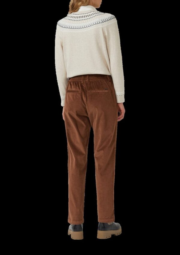 Feincordhose mit Elastikbund