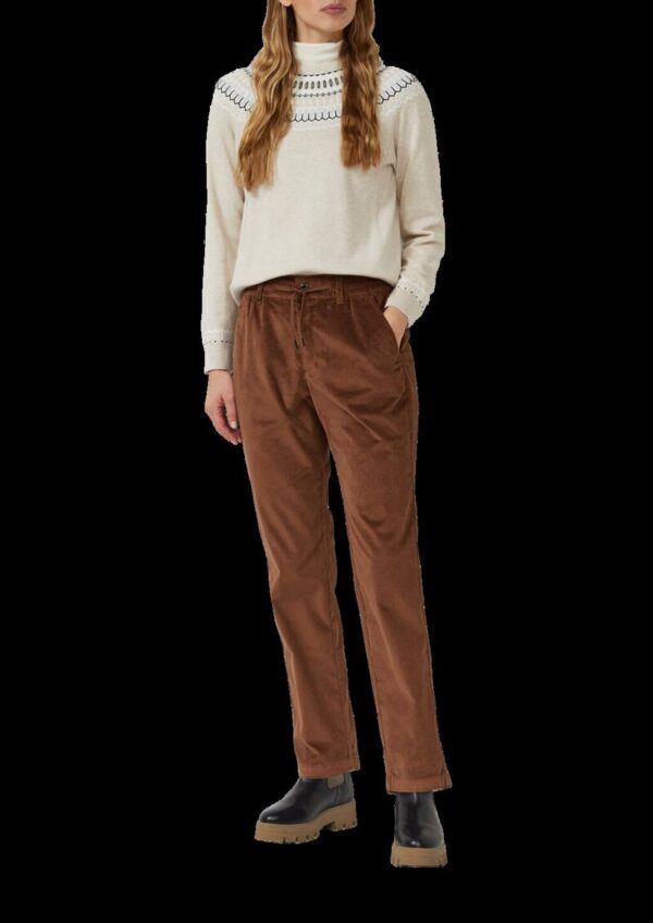 Feincordhose mit Elastikbund