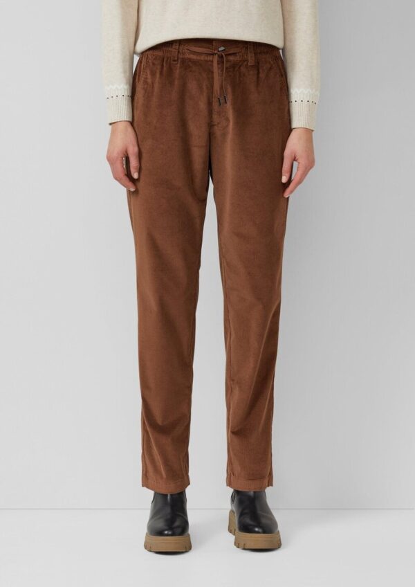 Feincordhose mit Elastikbund