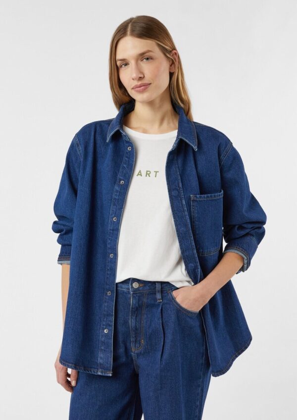 Oversized Denim-Overshirt