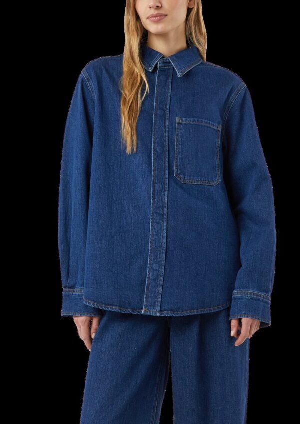 Oversized Denim-Overshirt