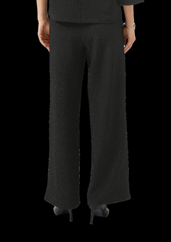 Jacquard-Hose mit Glitzergarn und Elastikbund