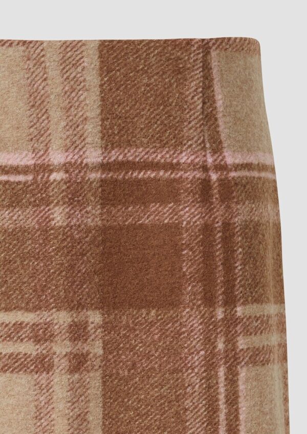 Kurzer Rock aus Wollmix