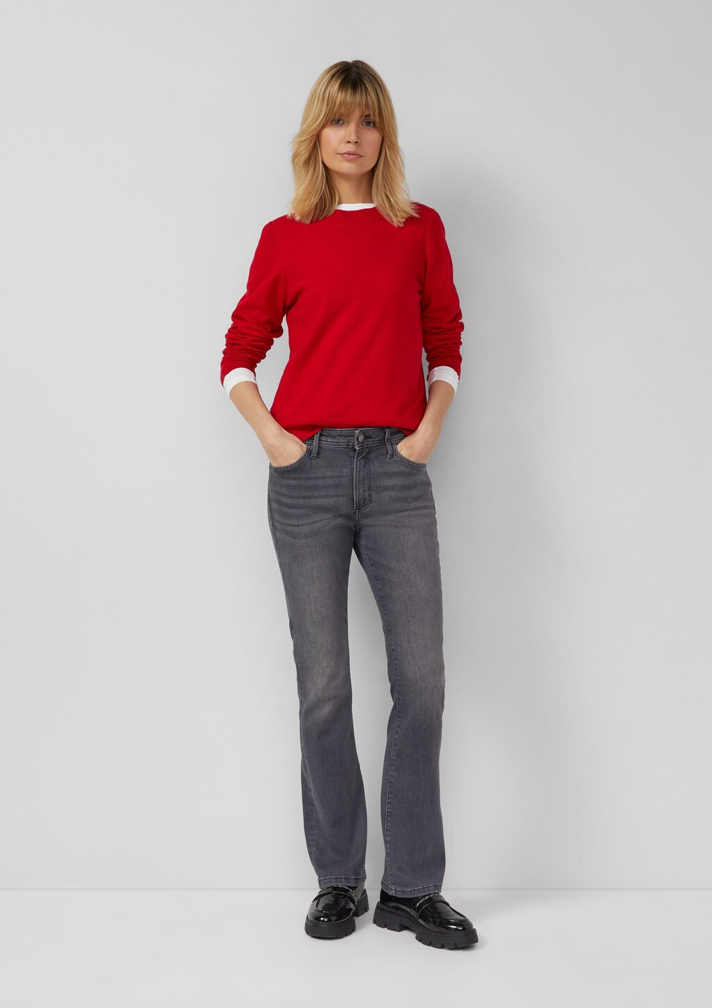 Jeans Beverly/Regular Fit/Mid Rise/Slim Bootcut Leg
