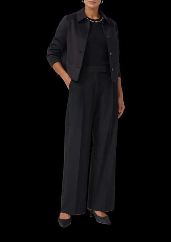 Shirt mit 3/4-Ärmeln und Schmucksteinen